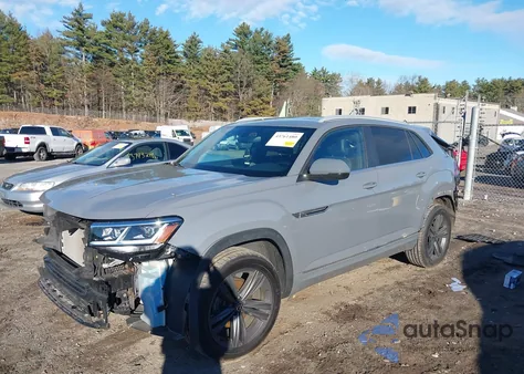 2020 Volkswagen Atlas Cross Sport 3.6L V6 Se W/Technology/3.6L V6 Se W/Technology R-Line from USA, damaged, VIN 1V26E2CA9LC218693